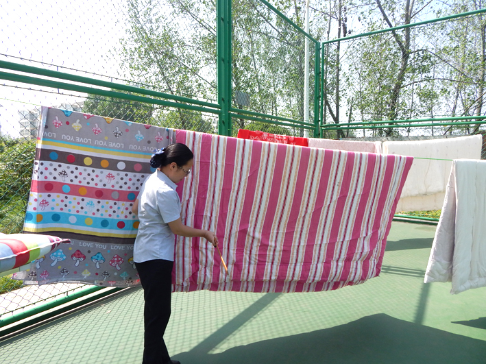 裕升·國(guó)際花(huā)園“晾曬服務”進行(xíng)中