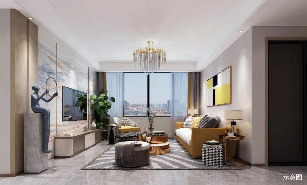 裕升紫悅府丨82㎡網紅(hóng)二居室，把生(shēng)活過成詩！